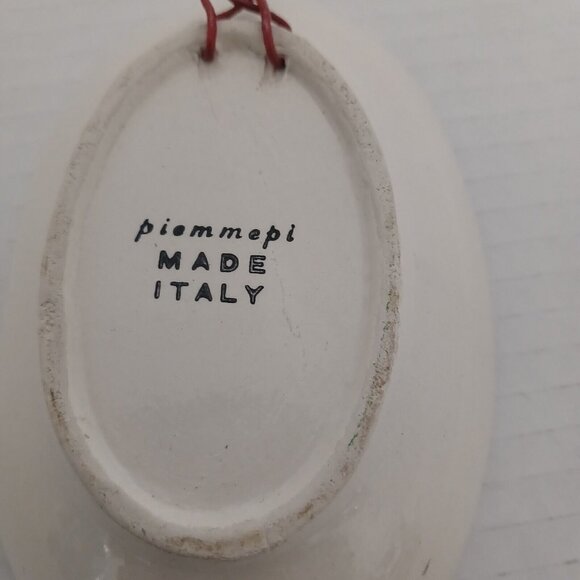 Piemmepi Italy Dish Plate Woman Drawing RARE Small - Picture 9 of 10